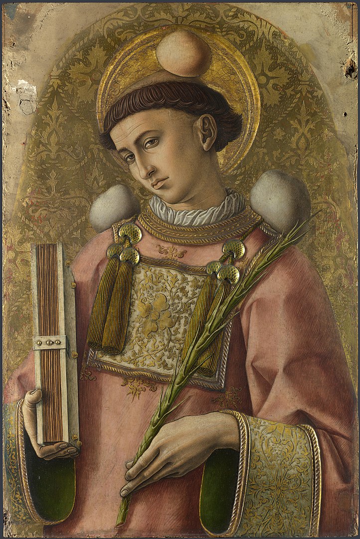 Wizerunek św. Szczepana pędzla Giotto di Bondone